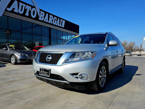 2016 Nissan Pathfinder for sale at AUTO BARGAIN, INC in Oklahoma City OK