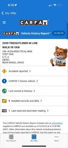 2009 Freightliner MT55 Chassis