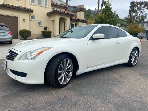 2008 Infiniti G37 for sale at CALIFORNIA AUTO GROUP in San Diego CA