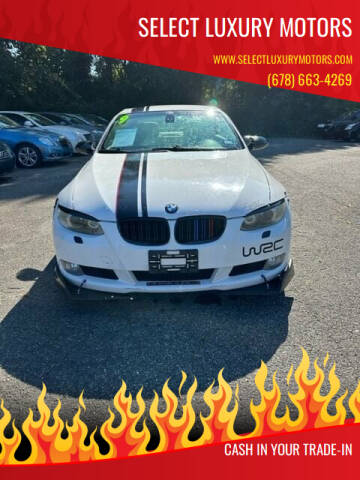 2009 BMW 3 Series for sale at Select Luxury Motors in Cumming GA