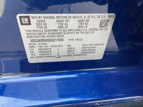 2014 Chevrolet Silverado 1500 LT