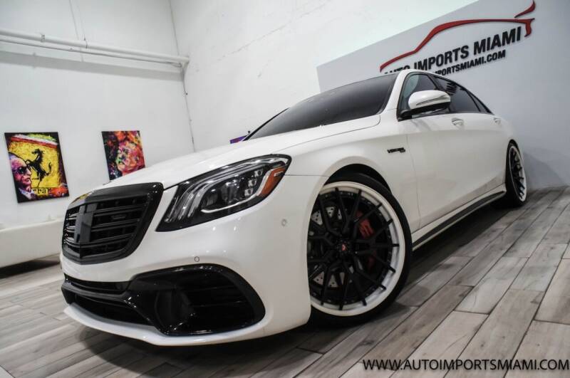 2018 Mercedes-Benz S-Class for sale at AUTO IMPORTS MIAMI in Fort Lauderdale FL