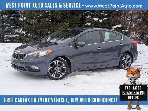 2014 Kia Forte for sale at West Point Auto Sales & Service in Mattawan MI