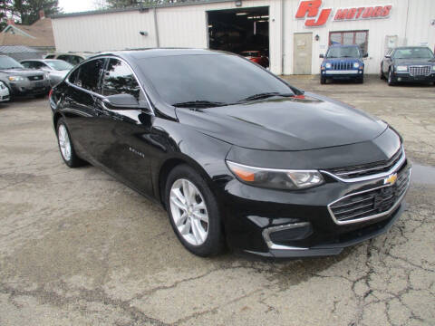 2016 Chevrolet Malibu for sale at RJ Motors in Plano IL