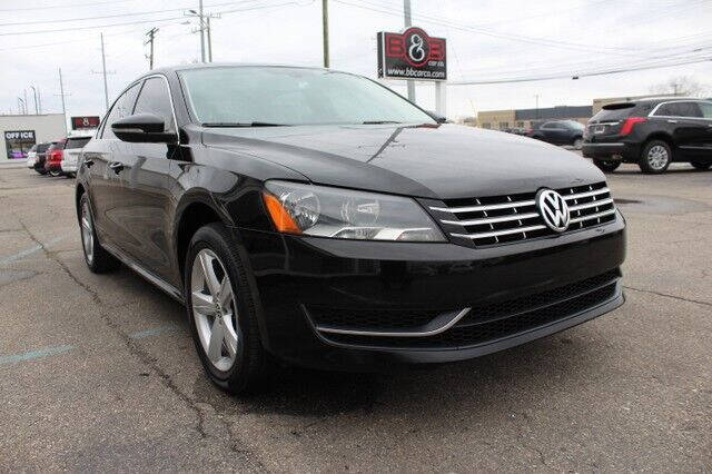 2012 Volkswagen Passat for sale at B & B Car Co Inc. in Clinton Township MI