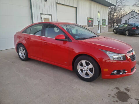 2012 Chevrolet Cruze for sale at Hubers Automotive Inc in Pipestone MN
