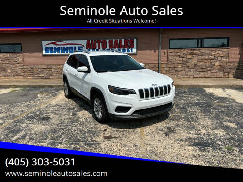 2021 Jeep Cherokee for sale at Seminole Auto Sales in Seminole OK