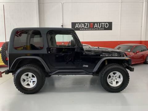 2005 Jeep Wrangler for sale at AVAZI AUTO GROUP LLC in Gaithersburg MD