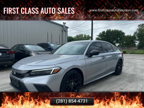 2022 Honda Civic for sale at First Class Auto Sales in Sugar Land TX