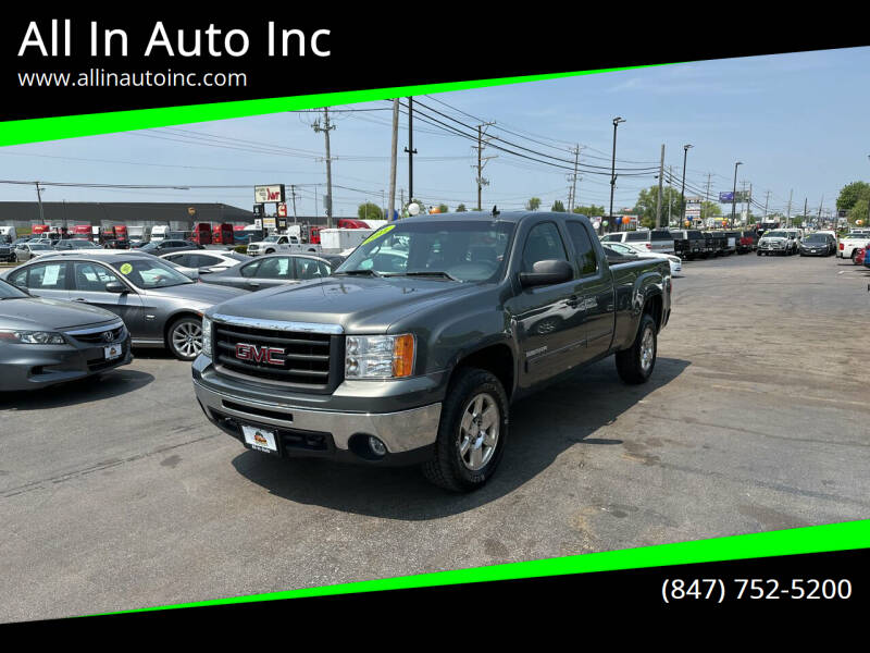 2011 GMC Sierra 1500 for sale at All In Auto Inc in Palatine IL