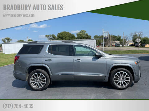 2021 GMC Acadia for sale at BRADBURY AUTO SALES in Gibson City IL