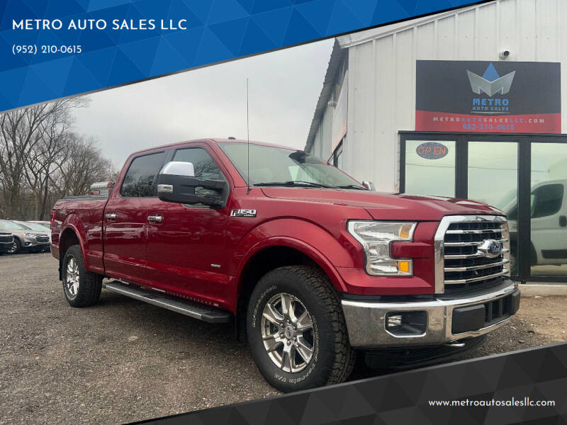 2016 Ford F-150 for sale at METRO AUTO SALES LLC in Lino Lakes MN