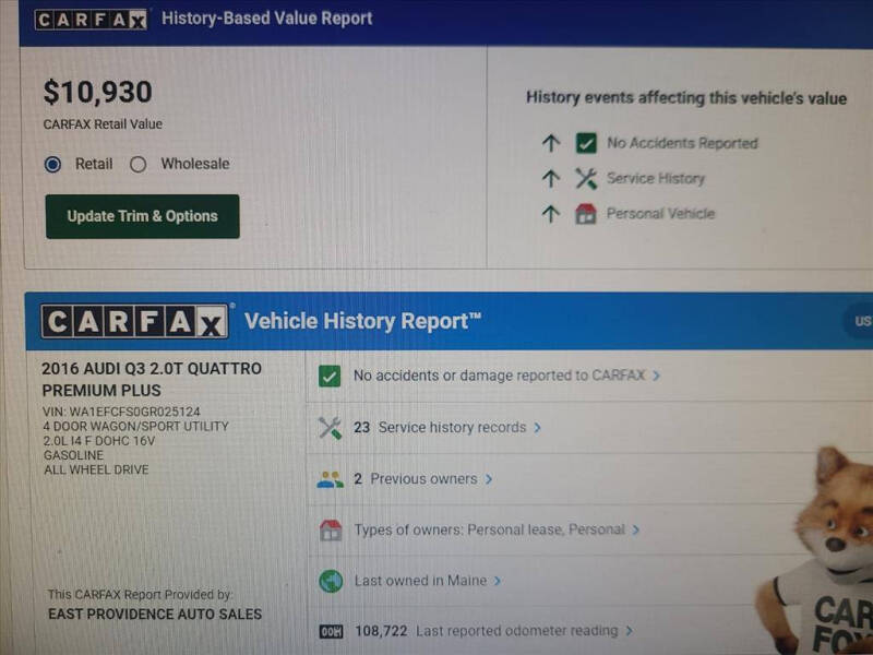 2016 Audi Q3 2.0T quattro Premium Plus