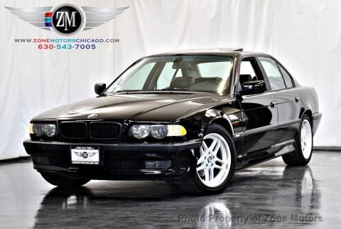 2001 BMW 7 Series for sale at ZONE MOTORS in Addison IL