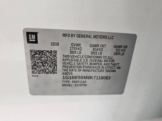 2019 Chevrolet Cruze LT