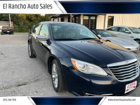 2013 Chrysler 200 for sale at El Rancho Auto Sales in Des Moines IA