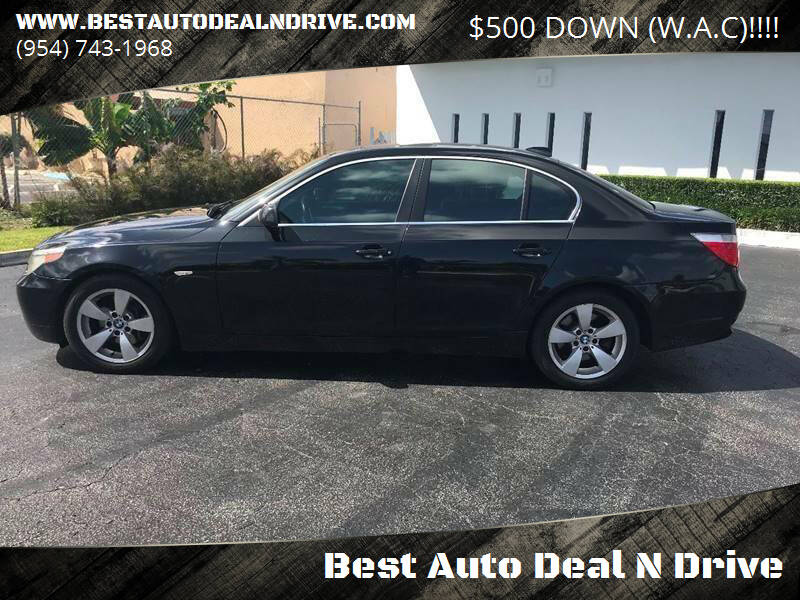 2006 BMW 5 Series for sale at Best Auto Deal N Drive in Hollywood FL