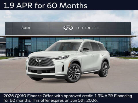 2026 Infiniti QX60 Luxe