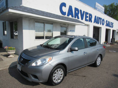 2012 Nissan Versa for sale at Carver Auto Sales in Saint Paul MN