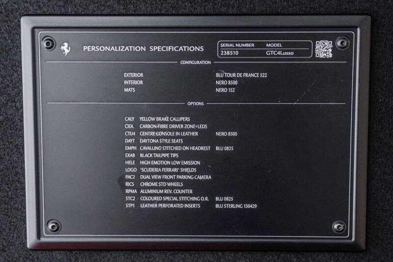 2019 Ferrari GTC4Lusso