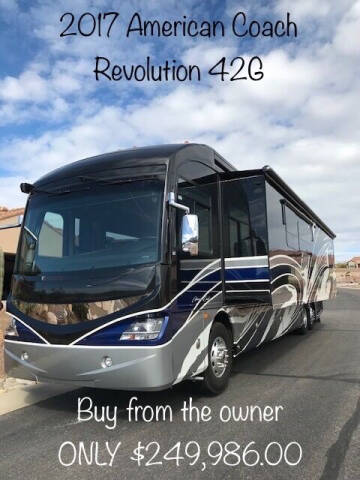 2017 American Coach Revolution for sale at RV Wheelator in Tucson AZ