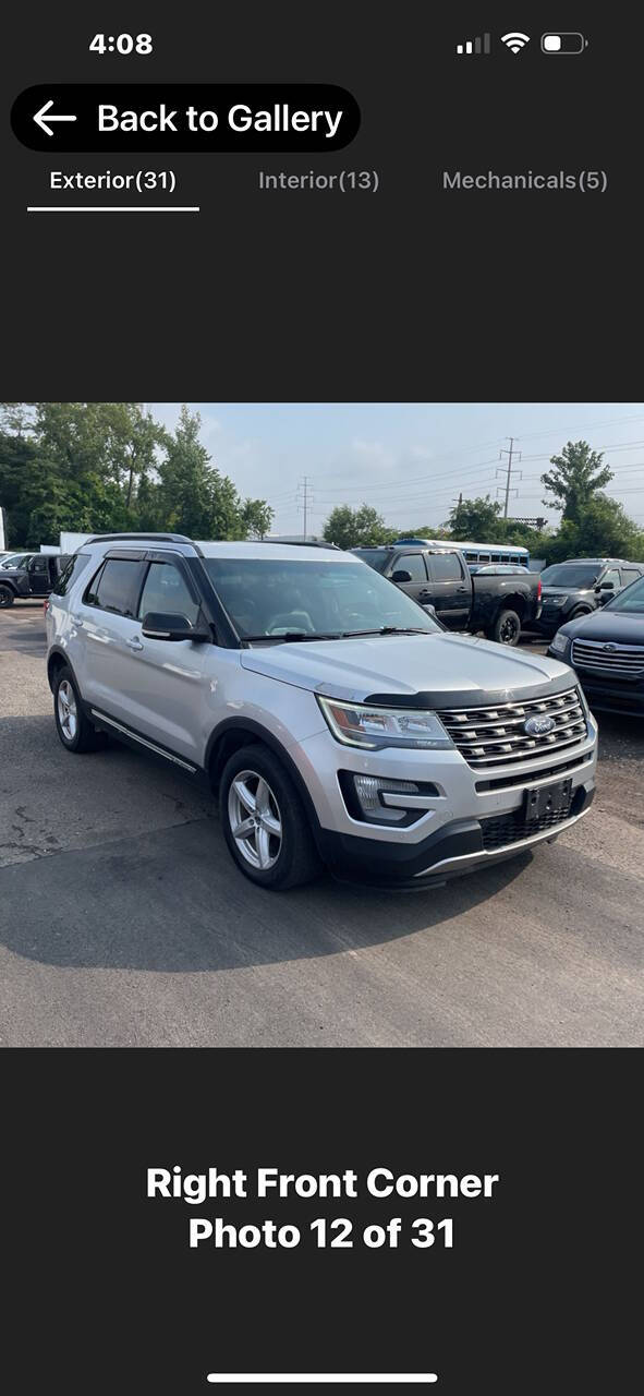 2016 Ford Explorer for sale at Heavenly Touch Auto Sales Inc in Middletown, NY