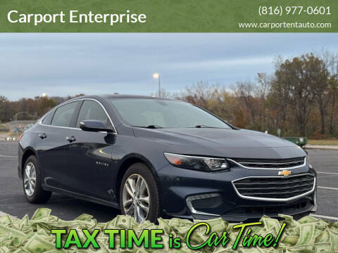 2017 Chevrolet Malibu for sale at Carport Enterprise - 6420 State Ave in Kansas City KS