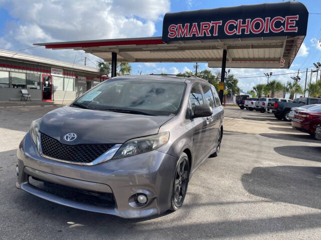 2013 Toyota Sienna for sale at SMART CHOICE AUTO in Pasadena, TX