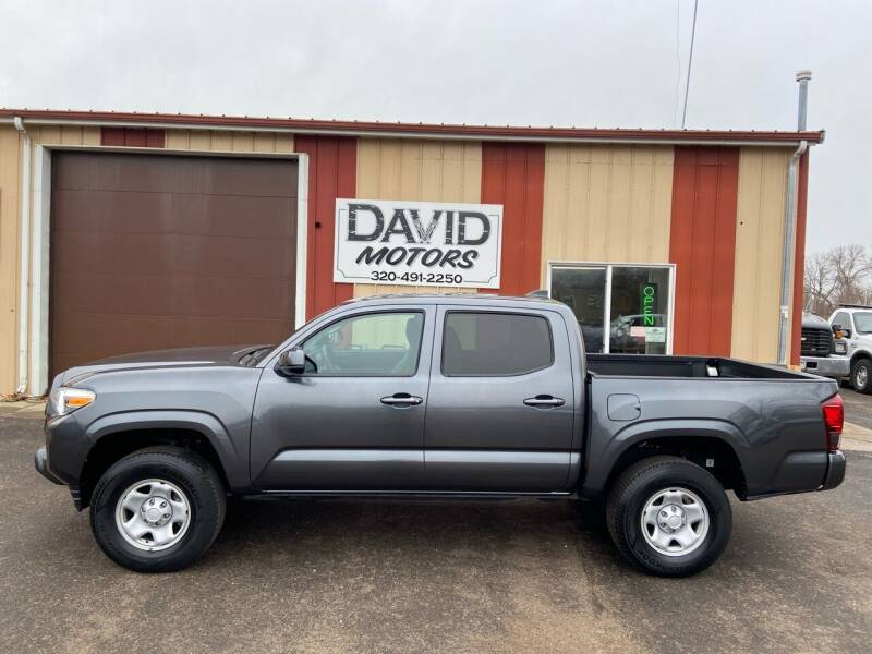 2021 Toyota Tacoma for sale at DAVID MOTORS LLC in Grey Eagle MN