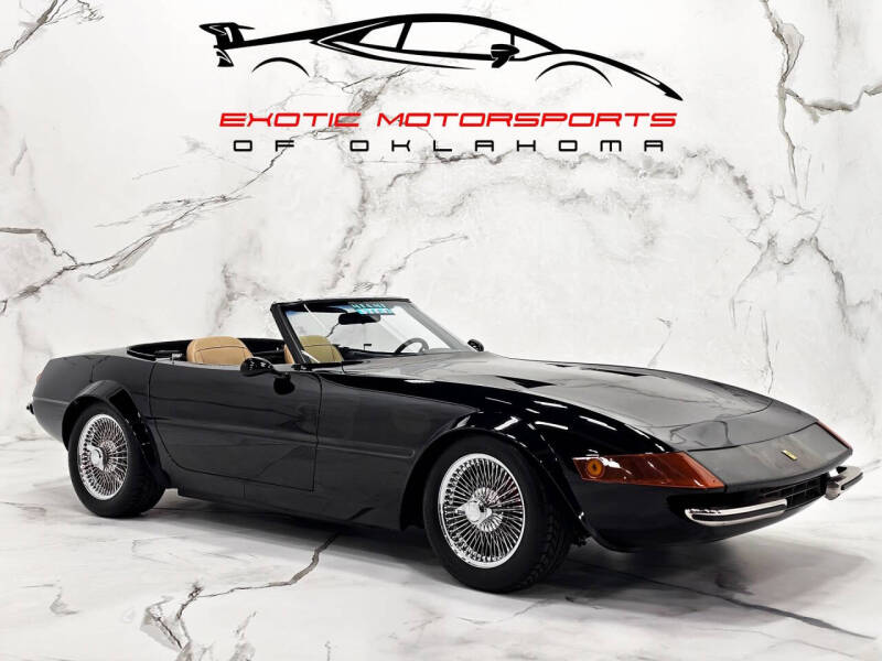 1972 Ferrari Daytona for sale at Exotic Motorsports of Oklahoma in Edmond OK