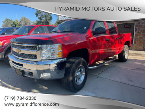 2013 Chevrolet Silverado 1500 for sale at PYRAMID MOTORS AUTO SALES in Florence CO