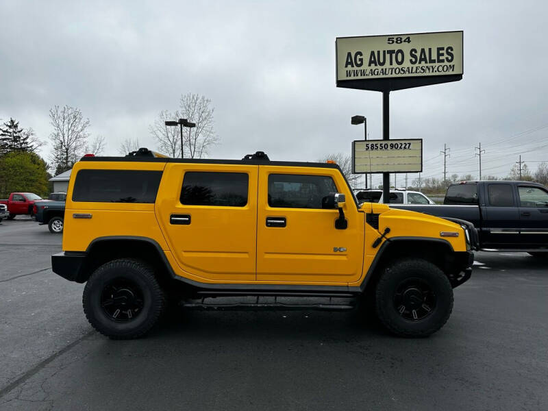 2004 HUMMER H2 for sale at AG Auto Sales in Ontario NY