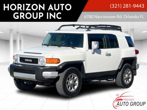 2013 Toyota FJ Cruiser for sale at HORIZON AUTO GROUP INC in Orlando FL