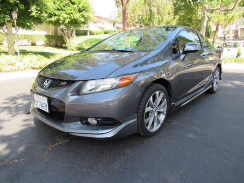 2012 Honda Civic for sale at E MOTORCARS in Fullerton CA