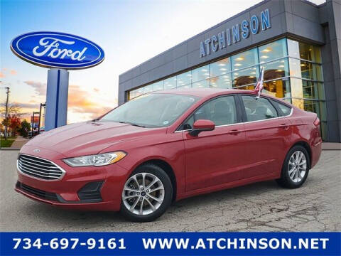 2020 Ford Fusion for sale at Atchinson Ford Sales Inc in Belleville MI