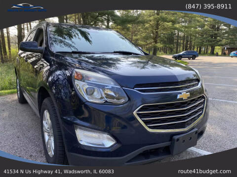 2016 Chevrolet Equinox for sale at Route 41 Budget Auto in Wadsworth IL