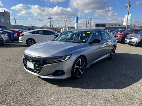 2021 Honda Accord for sale at MILLENNIUM HONDA in Hempstead NY