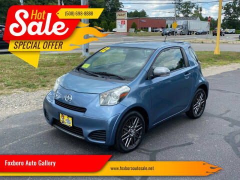 2012 Scion iQ for sale at Foxboro Auto Gallery in Foxboro MA