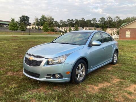 2012 Chevrolet Cruze for sale at A & A AUTOLAND in Woodstock GA
