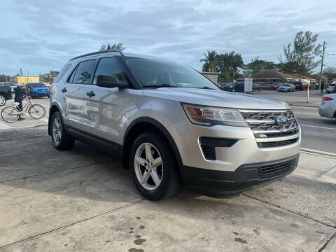 2018 Ford Explorer for sale at America Auto Wholesale Inc in Miami FL