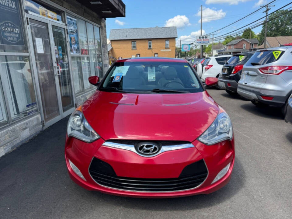 2012 Hyundai VELOSTER for sale at B N M Auto Sales Inc in New Castle, PA