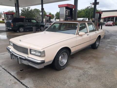 1988 Chevrolet Caprice for sale at Car Mart Leasing & Sales in Hollywood FL