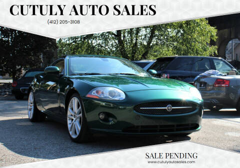 2007 Jaguar XK-Series for sale at Cutuly Auto Sales in Pittsburgh PA