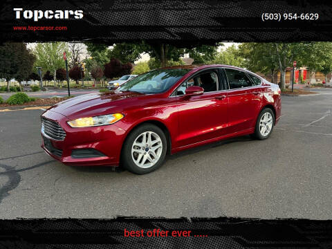 2016 Ford Fusion for sale at Topcars in Wilsonville OR