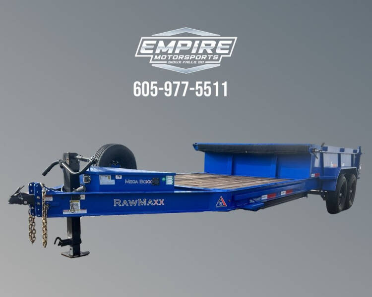 2024 RAWMAXX 18'X83" Combo Dump Traile