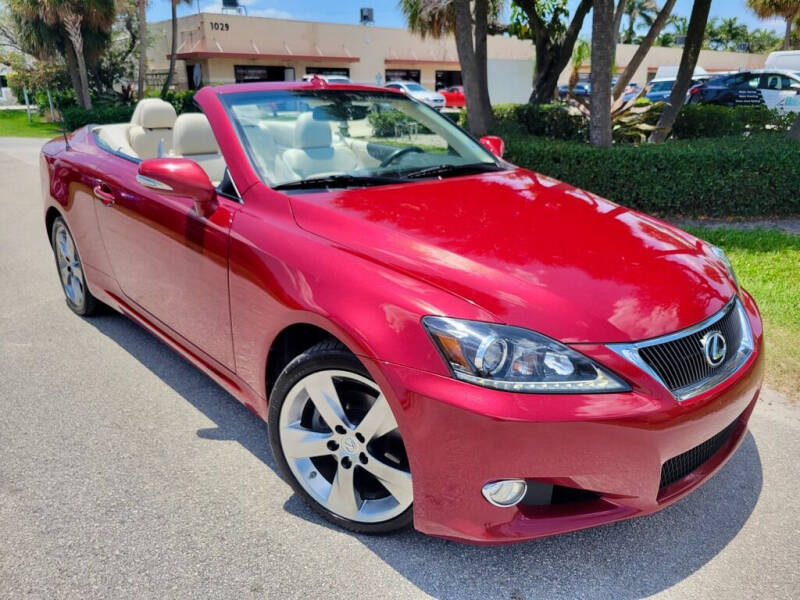 2011 Lexus IS 250C for sale at City Imports LLC in West Palm Beach FL