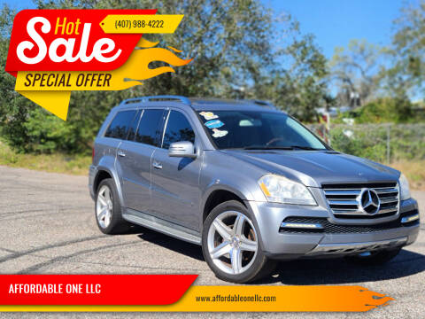 2011 Mercedes-Benz GL-Class for sale at AFFORDABLE ONE LLC in Orlando FL