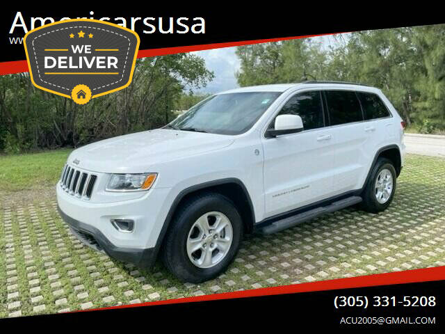 2014 Jeep Grand Cherokee for sale at Americarsusa in Hollywood FL
