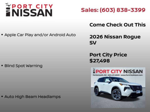 2026 Nissan Rogue SV