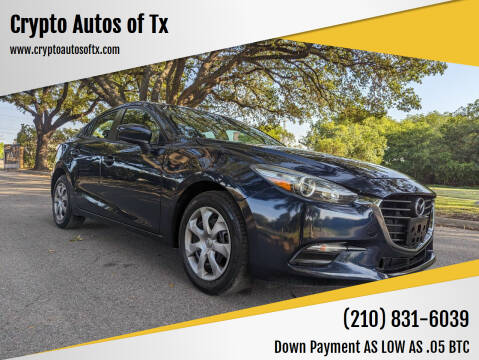 2017 Mazda MAZDA3 for sale at Crypto Autos Of Tx in San Antonio TX